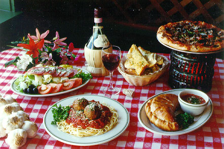 italian food. a photo of Italian Food